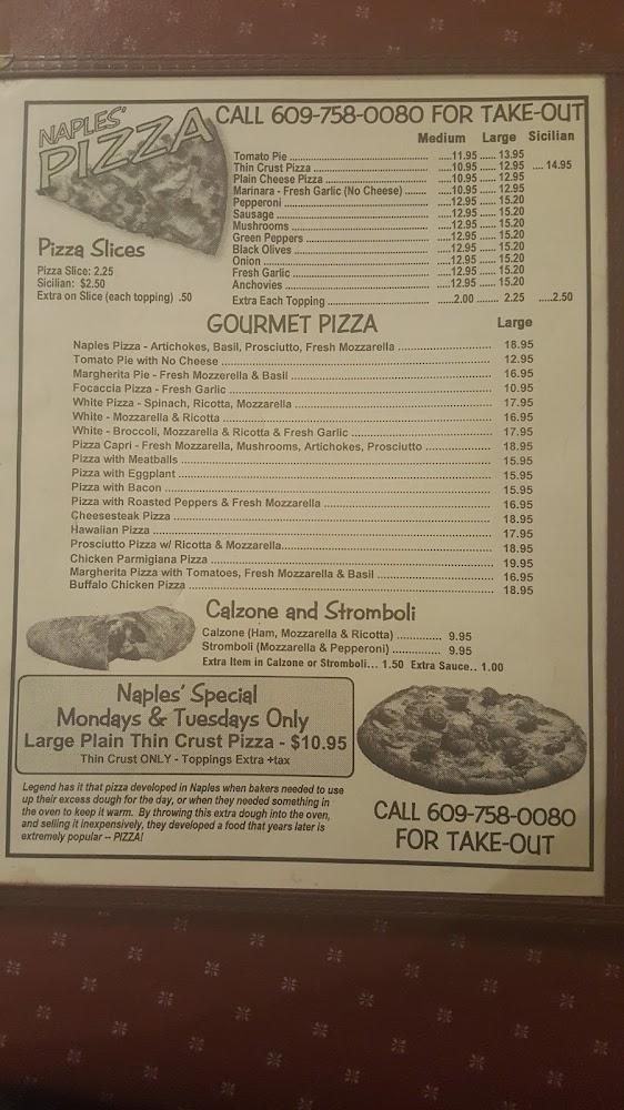 Pasquale's Naples Pizza and Pasta Menu image 4